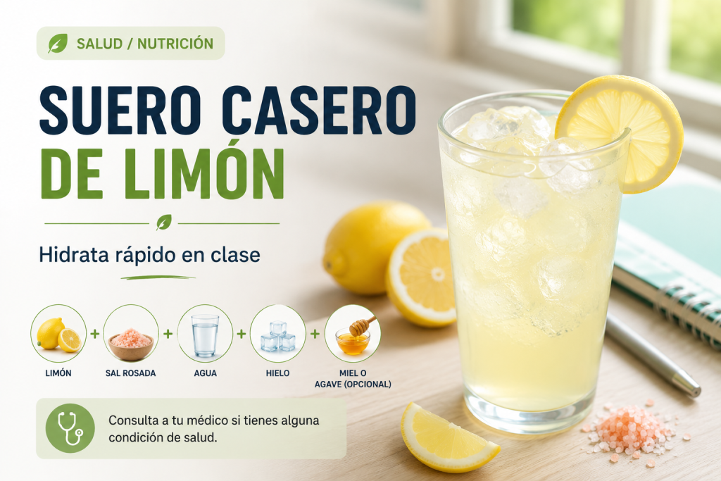 suero de limón