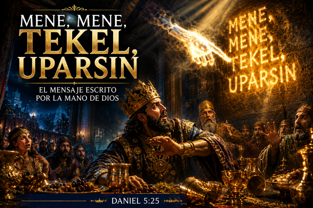 Mene, Mene, Tekel, Uparsin: el mensaje escrito por la mano de Dios