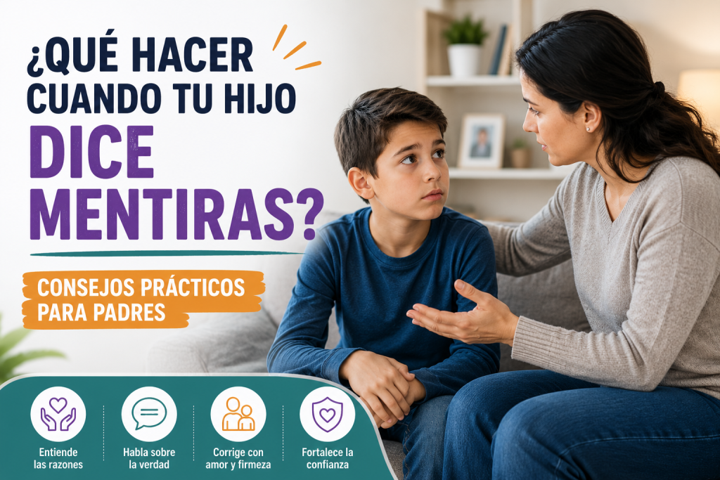 CÓMO ACTUAR FRENTE A LAS MENTIRAS DE LOS NIÑOS