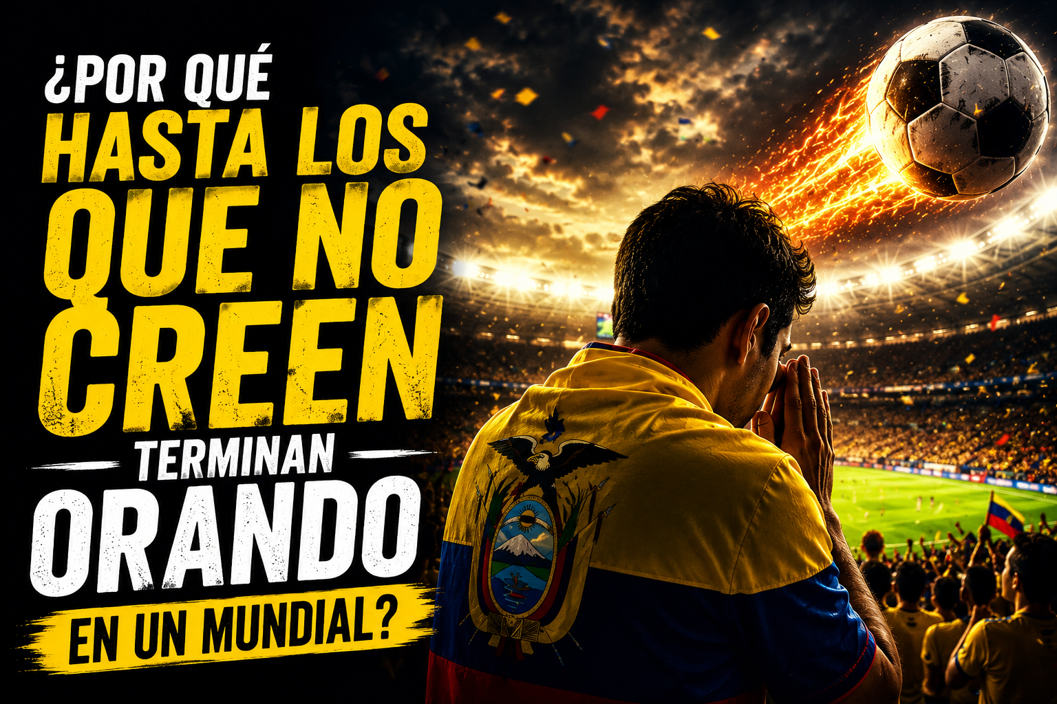 por qué todos oran en el mundial?