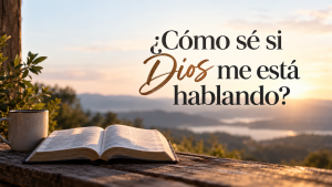¿Cómo sé si Dios me está hablando?