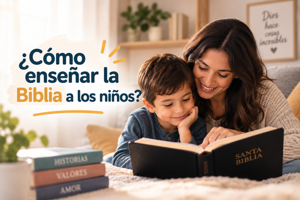 cómo enseñar la biblia
